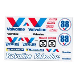 Adesivo Recortado Bolha Valvoline