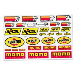 Adesivo Recortado K&n / Accel / Pennzoil / Momo