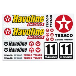 Adesivo Recortado Texaco Havoline