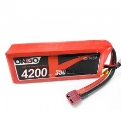 Bateria Lipo 4200mAh 4s 14.8V - Onbo