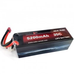 Bateria Lipo 5200mAh 4s 14.8V 35c Hard Case - Onbo