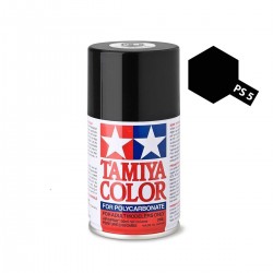 TAM-86005 - Tinta Spray Bolha Tamiya PS-5 - Preto