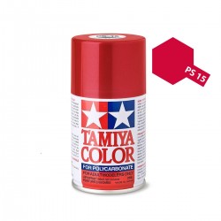 Tinta Spray Bolha Tamiya PS-15 - Vermelho Metálico