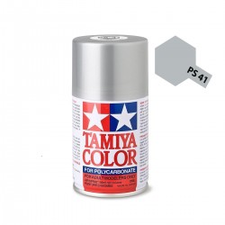 Tinta Spray Bolha Tamiya PS-41 - Prata Brilhante