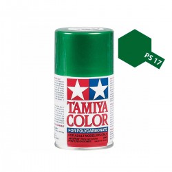 TAM-86017 - Tinta Spray Bolha Tamiya PS-17 - Verde Metálico