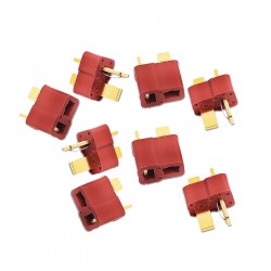 Conector T-Plug 2 Pinos (Macho/Fêmea) Tipo Deans - Titan Rc